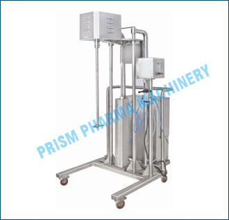 Propeller-Stirrer for 500L- cap- FLP with Pneumatic lifting stand