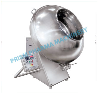 Conventional Coating Pan with Baffles