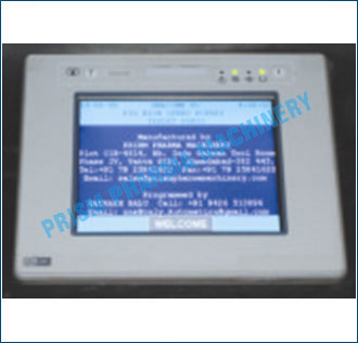 PLC controls with HMI Touch Screen