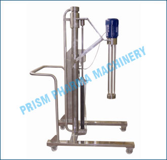 Homogenizer for 300L cap with Pneumatic Lifting stand