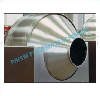 Conventional Coating Pan with Baffles